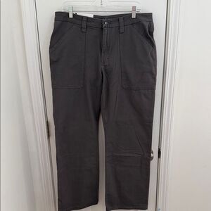 Wrangler Women’s Boot Cut Charcoal Work Pant Size 16X30 NWT